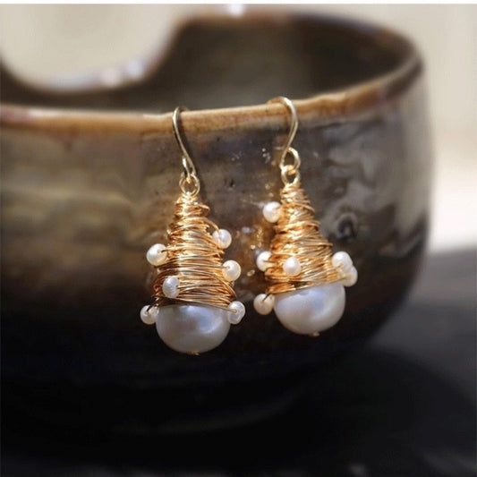 Elegant Pearl Earrings
