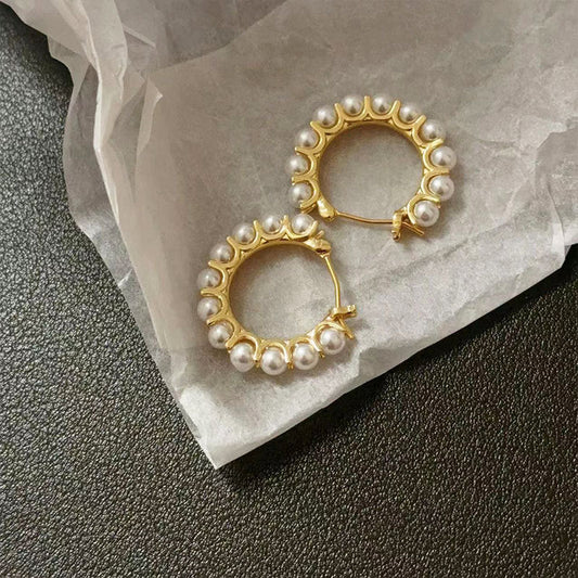 Elegant Pearl Earrings