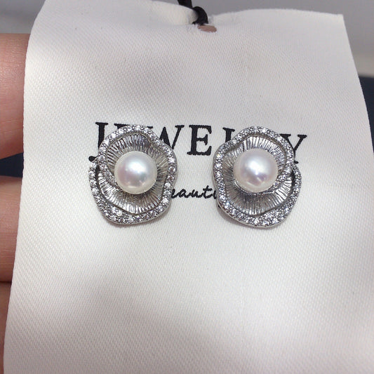 Elegant Pearl Earrings