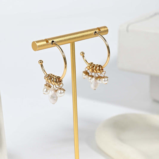 Elegant Pearl Earrings