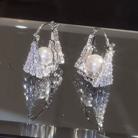 Elegant Pearl Earrings
