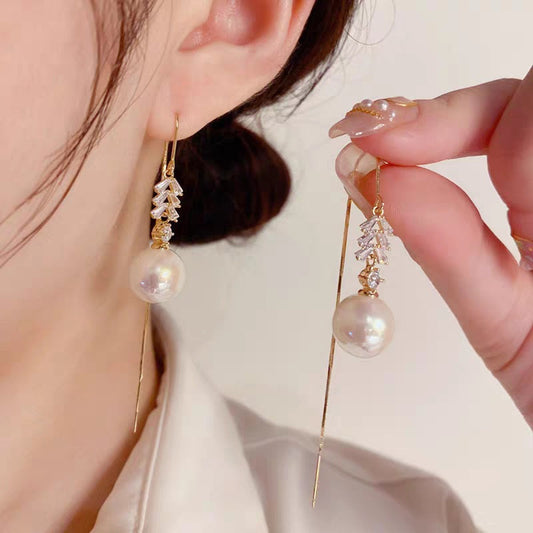 Elegant Pearl Earrings