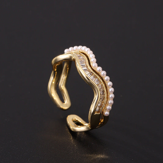 Elegant Pearl Ring