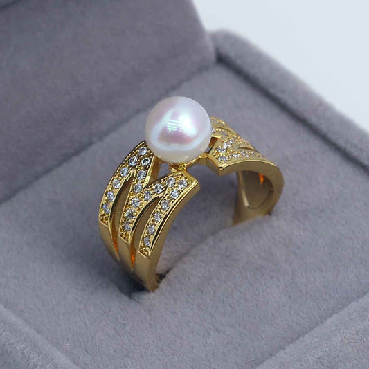 Elegant Pearl Ring