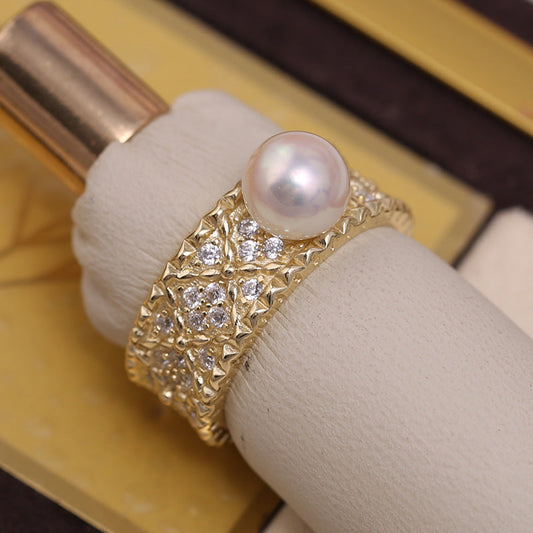Elegant Pearl Ring