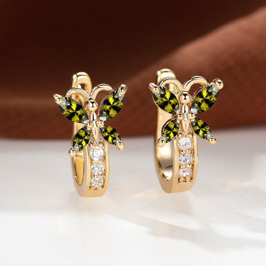 Elegant Peridot Earrings
