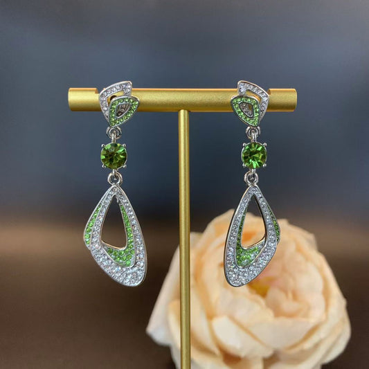 Elegant Peridot Earrings