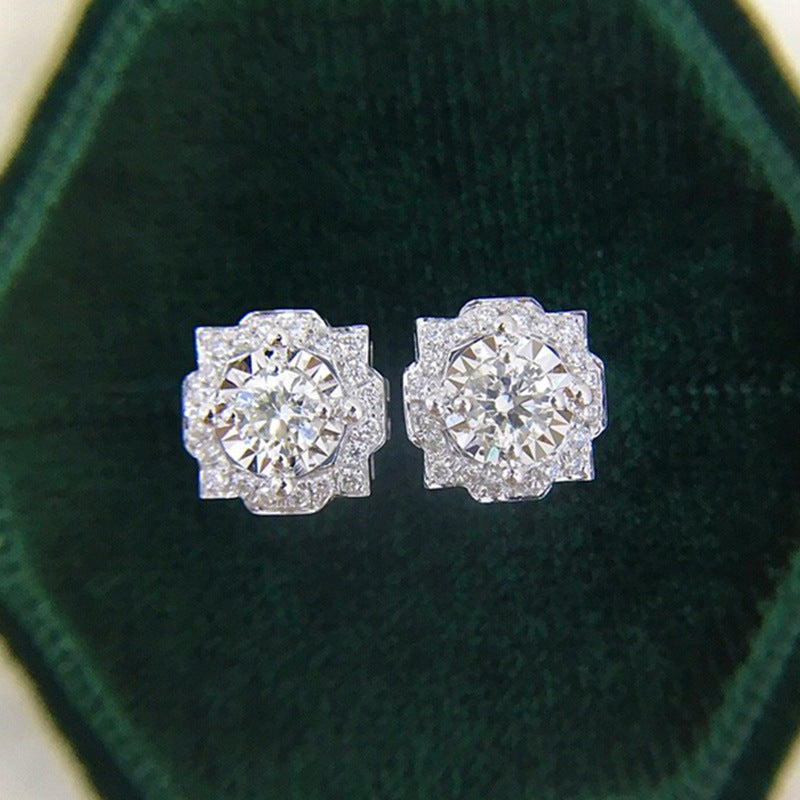 Elegant Round Crystal Square