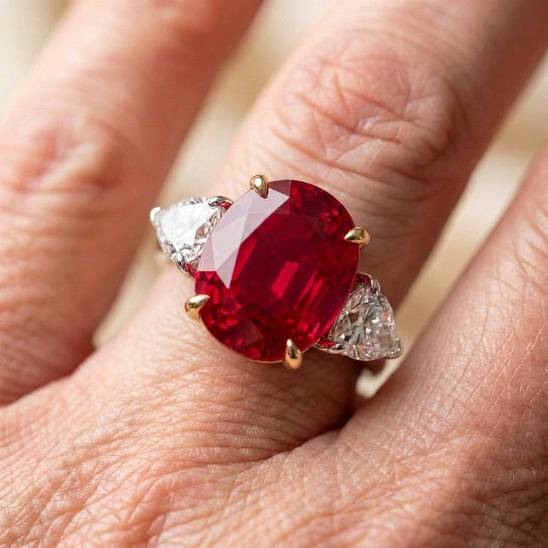 Ruby Diamond Ring