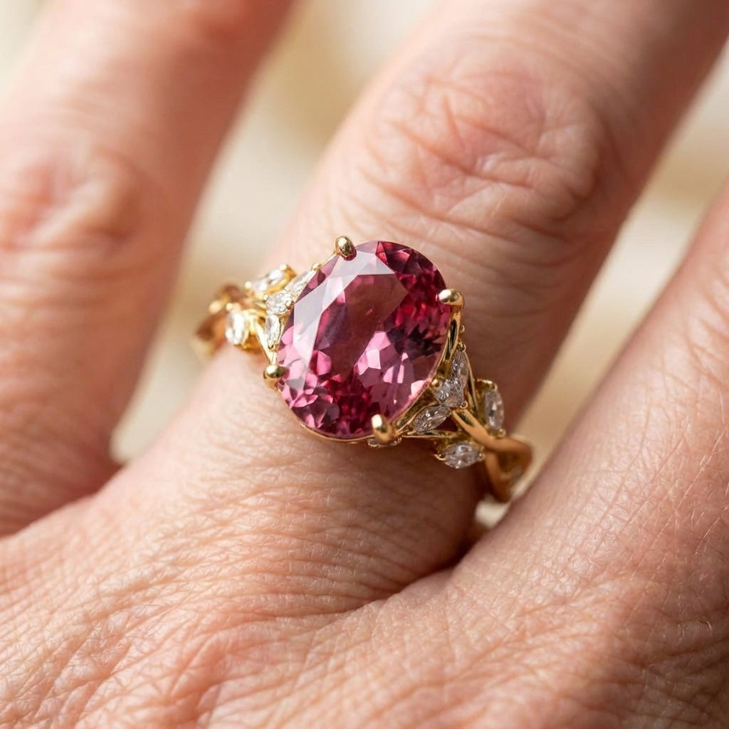Ruby Marquise Ring