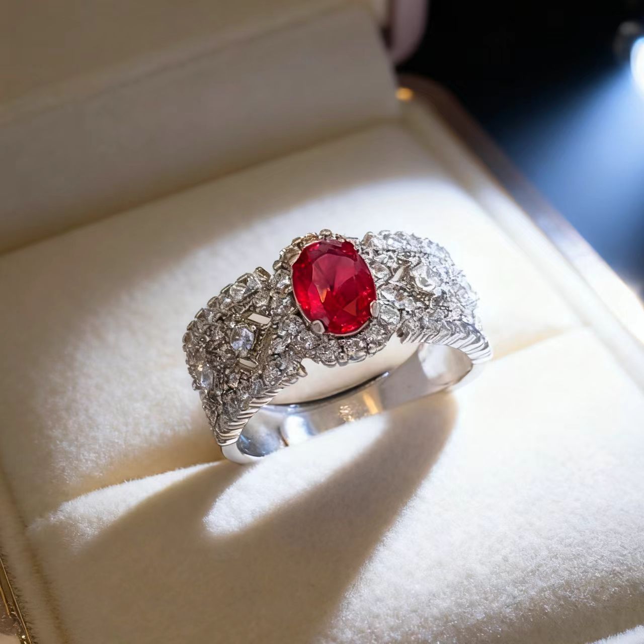 Elegant Ruby Ring