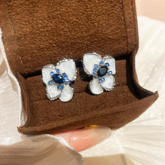 Elegant Sapphire Earrings