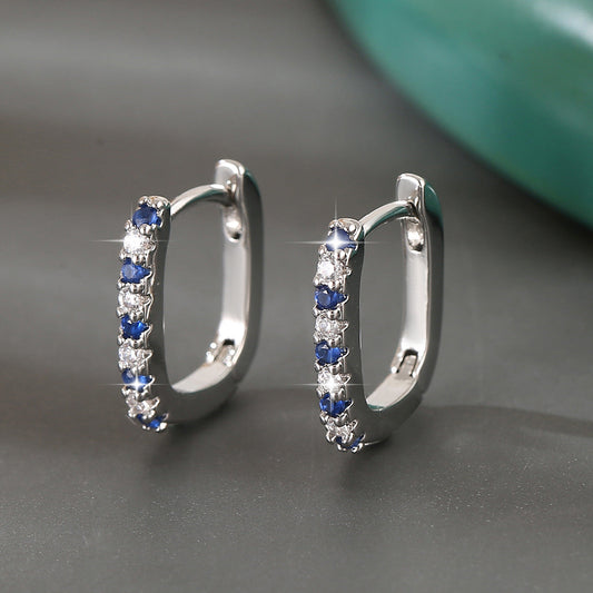 Elegant Sapphire Earrings