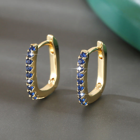 Elegant Sapphire Earrings