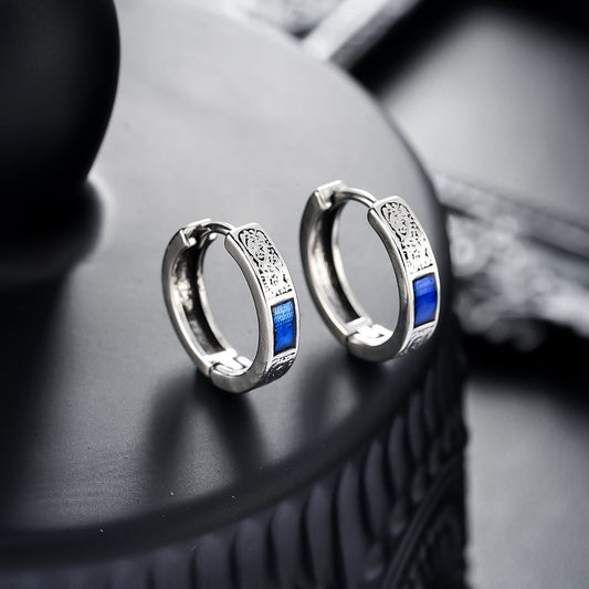 Elegant Sapphire Earrings