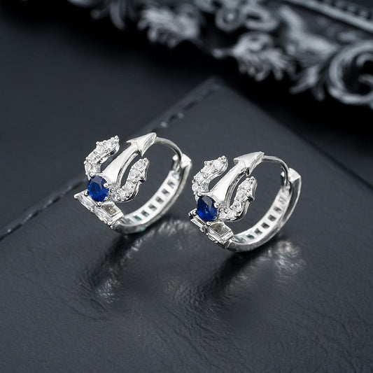 Elegant Sapphire Earrings