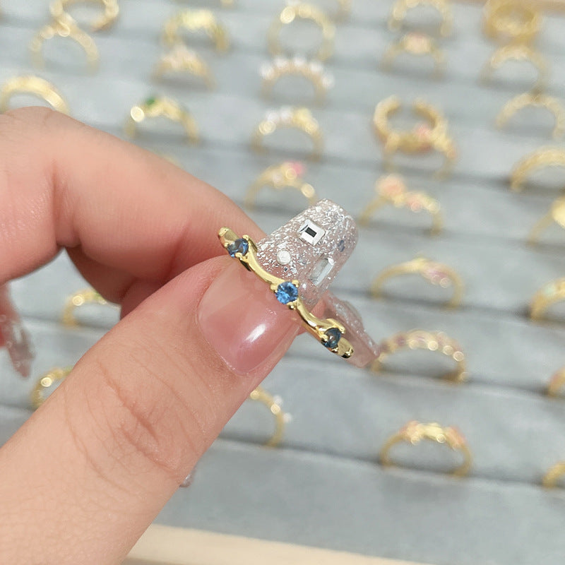 Elegant Sapphire Ring