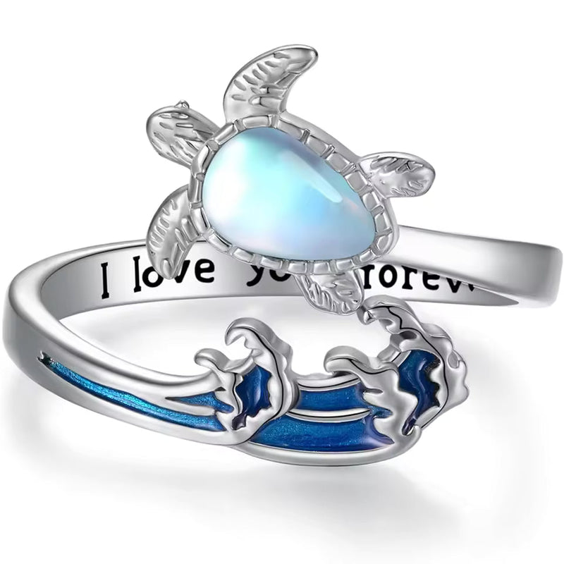 Elegant Sea Turtle Ring