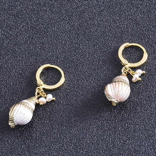 Elegant Shell Earrings