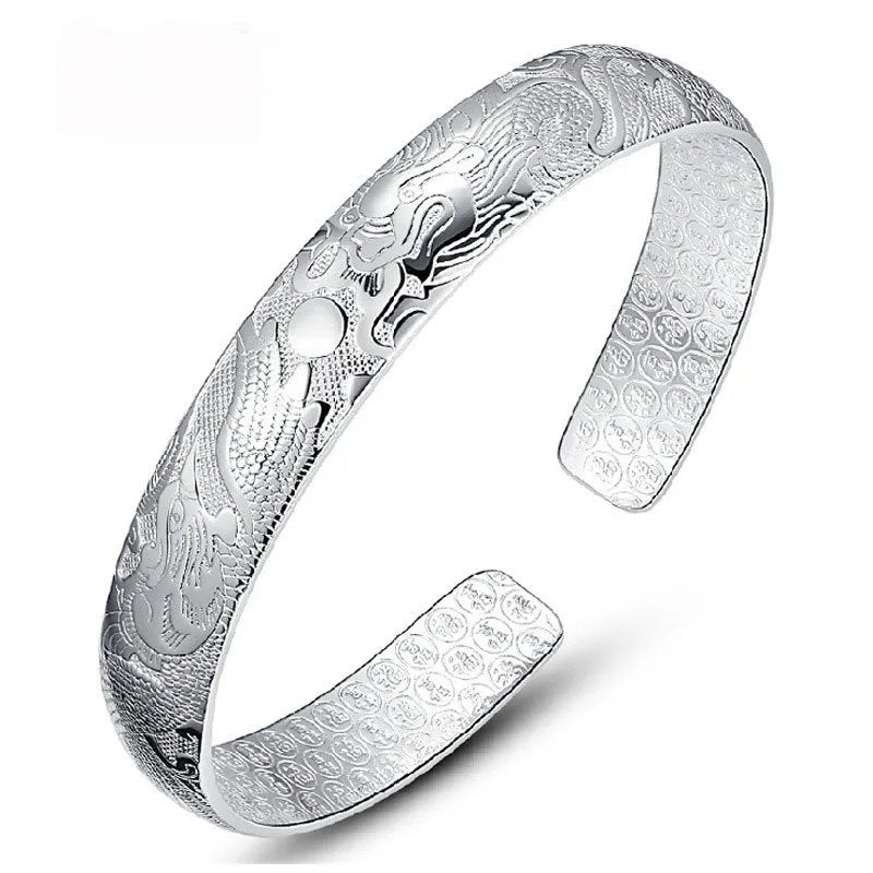 Elegant Silver Dragon