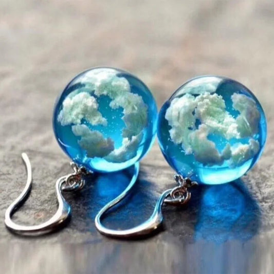 Elegant Sky Cloud Earrings