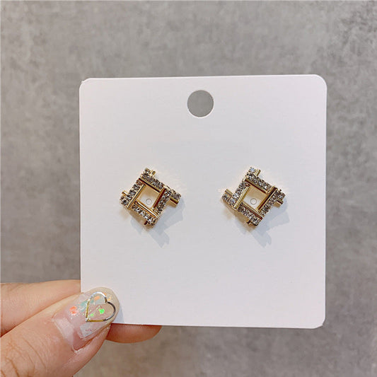 Elegant Square Earrings