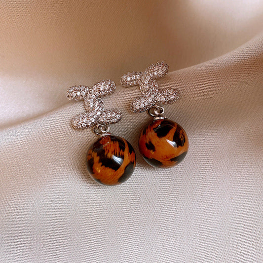 Elegant Tortoiseshell Earrings