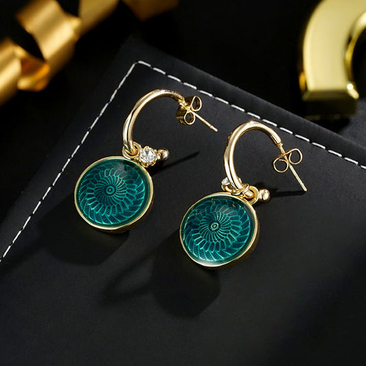 Elegant Turquoise Earrings