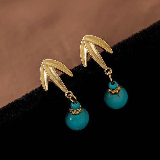 Elegant Turquoise Earrings