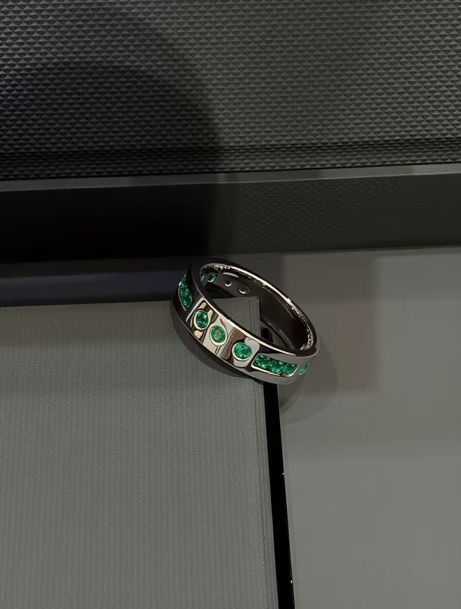 Emerald Statement Ring