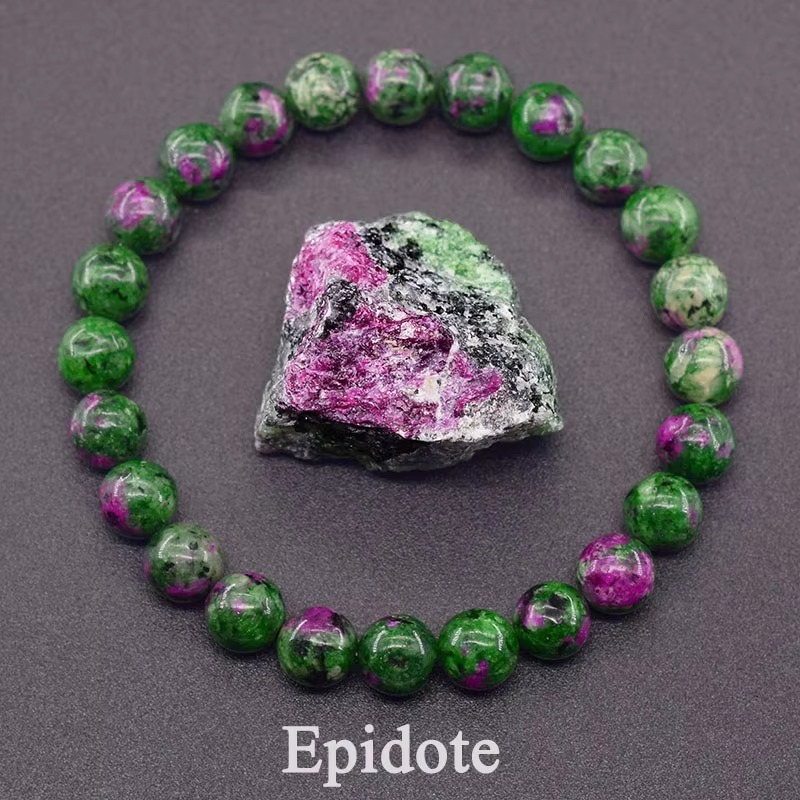 Epidote Beaded