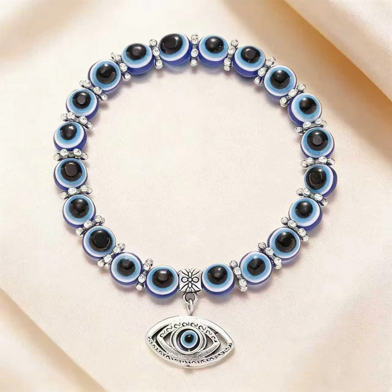 Evil Eye Beaded Bracelet
