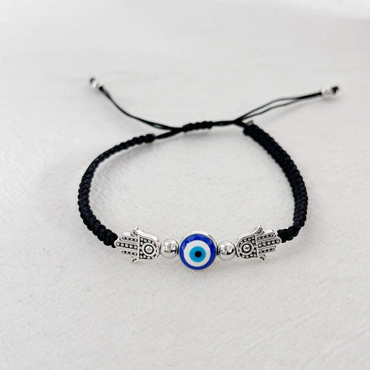Evil Eye Hamsa Bracelet