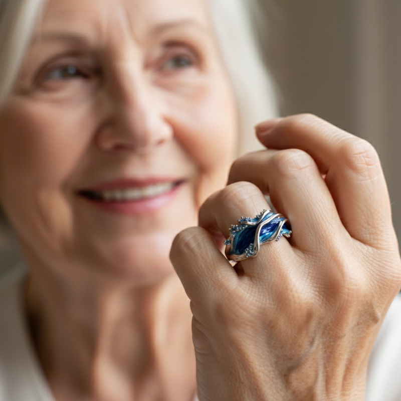 Delicaat ambachtelijke Gouden Ring