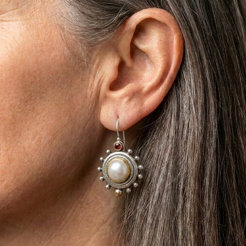 Pearl Dangle Earrings
