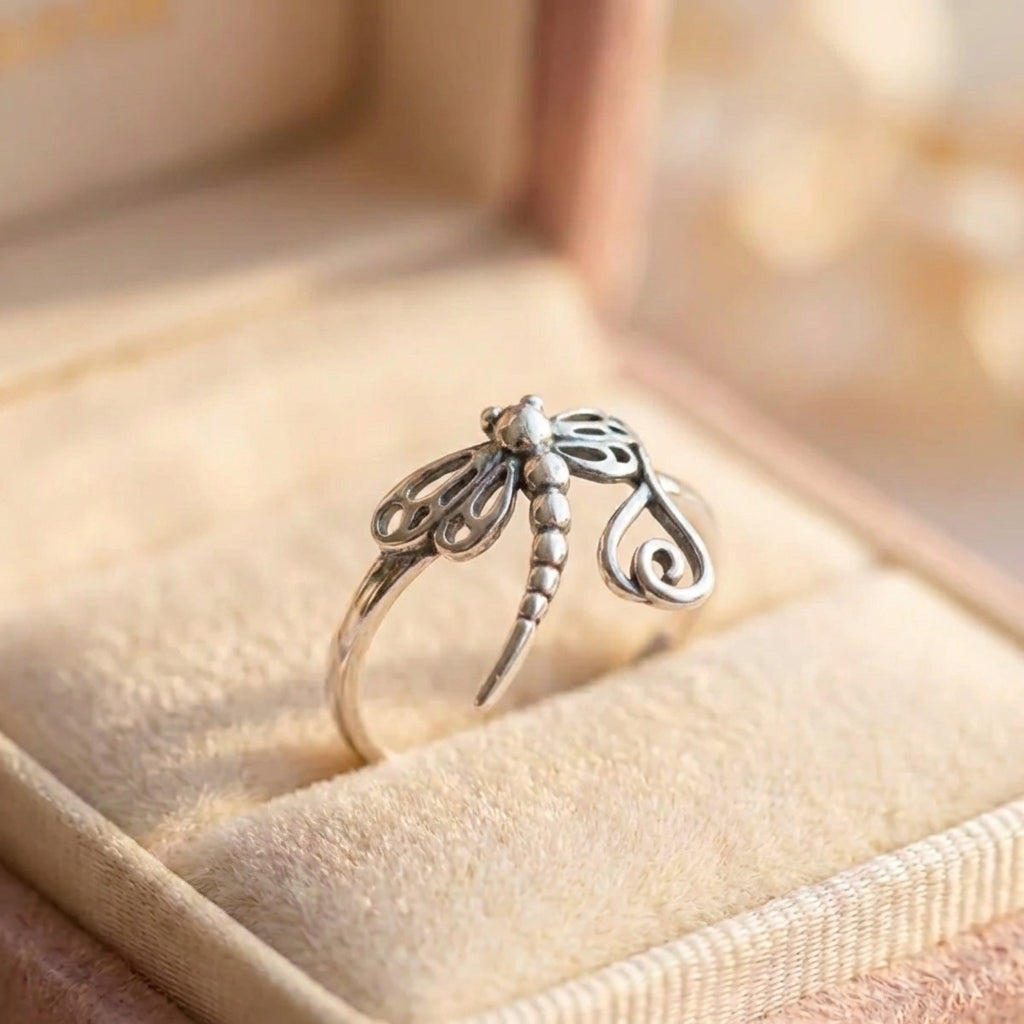 Vintage Dragonfly Ring