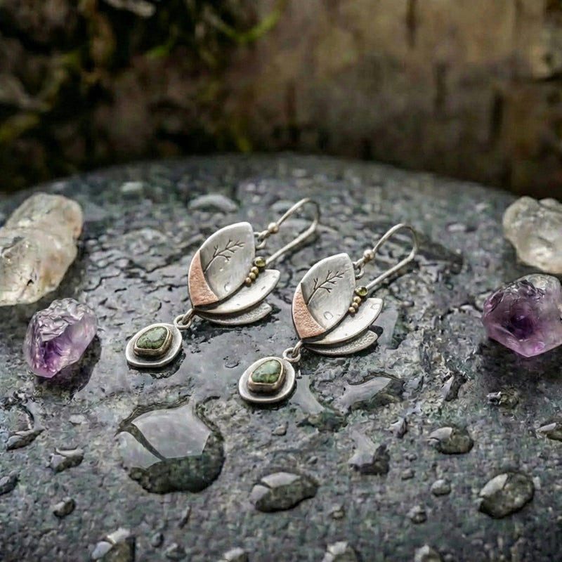 Elegant Tree Dangle Earrings