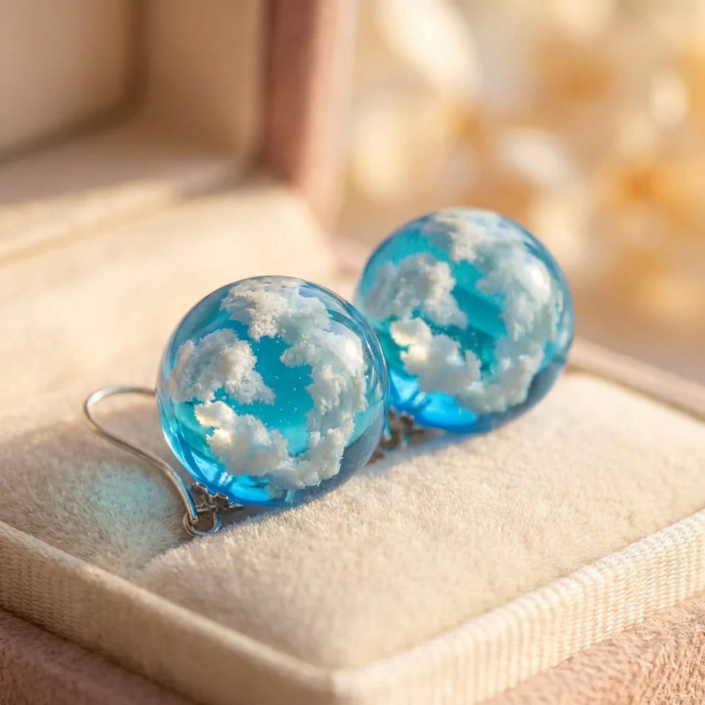 Elegant Sky Cloud Earrings
