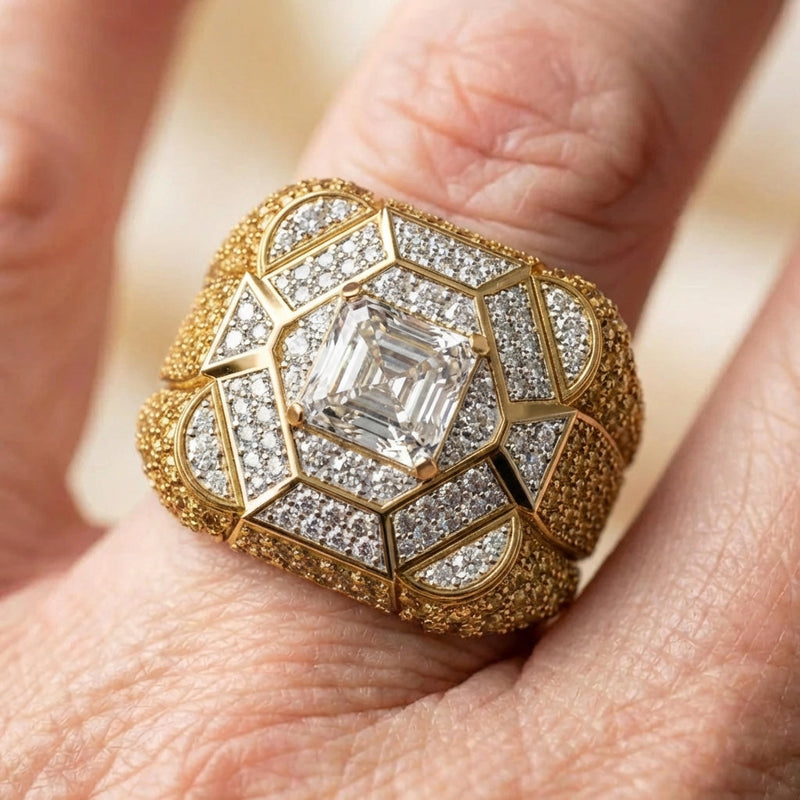 Gold Diamond Ring