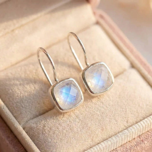 Vintage Moonstone Cubic Earrings