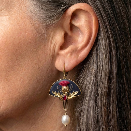 Romantic Earrings Pearl For Special Moments