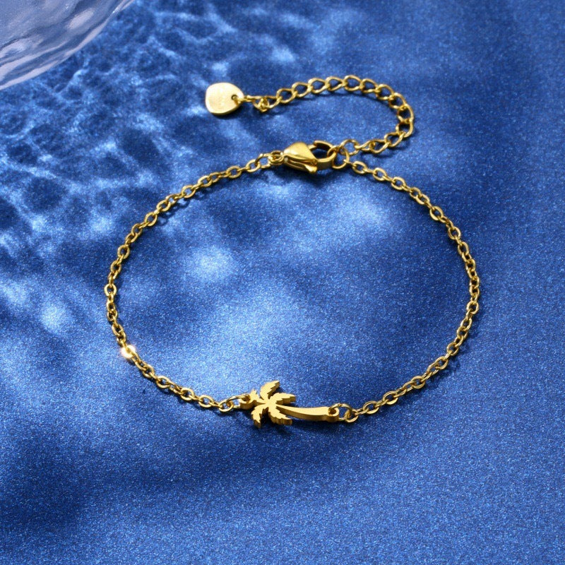 Gold Palm Bracelet