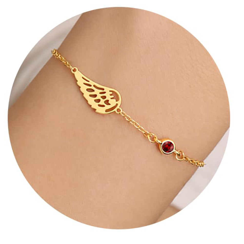 Gold Wing Bracelet