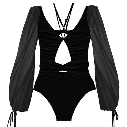 Finely Styled Bathing Suit with a Classic Vintage Look