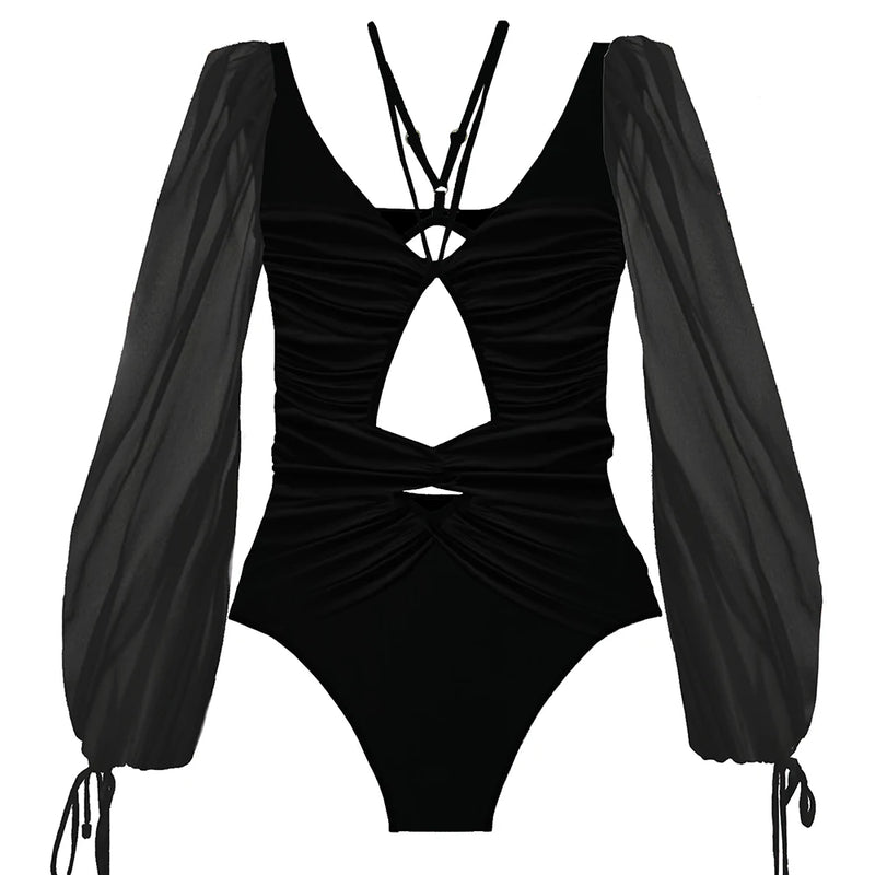 Finely Styled Bathing Suit with a Classic Vintage Look