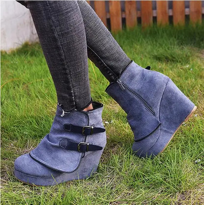 Chic Orthopedic Boots with Unique Design