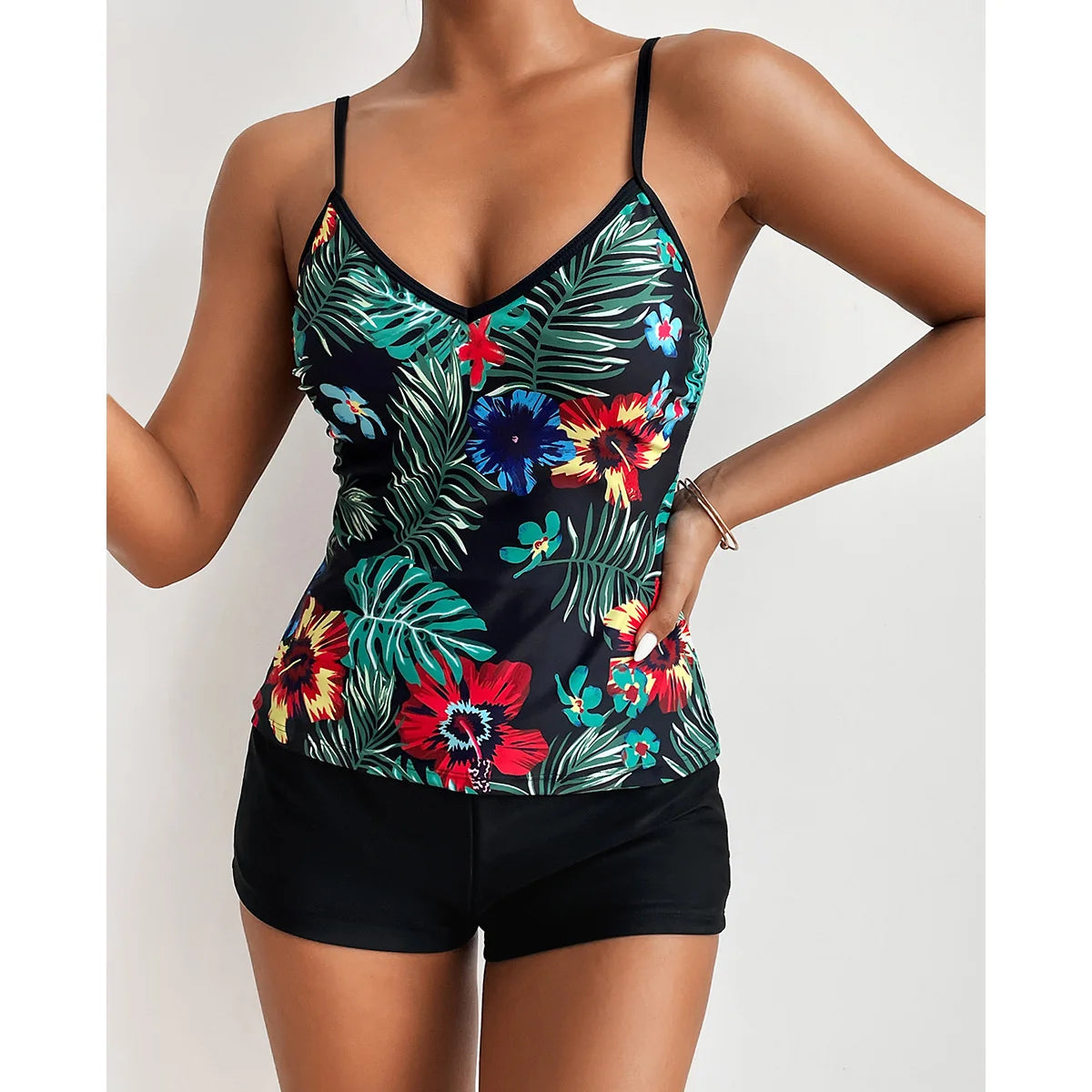 Classic Vintage Bathing Suit with a Flattering Fit
