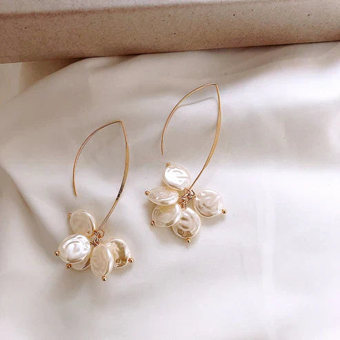 Pearl and Crystal Earrings
