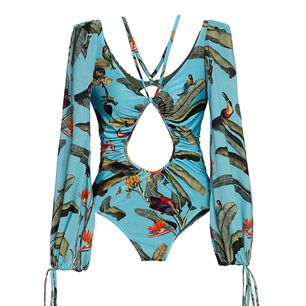 Finely Styled Bathing Suit with a Classic Vintage Look