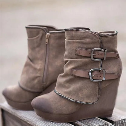 Chic Orthopedic Boots with Unique Design